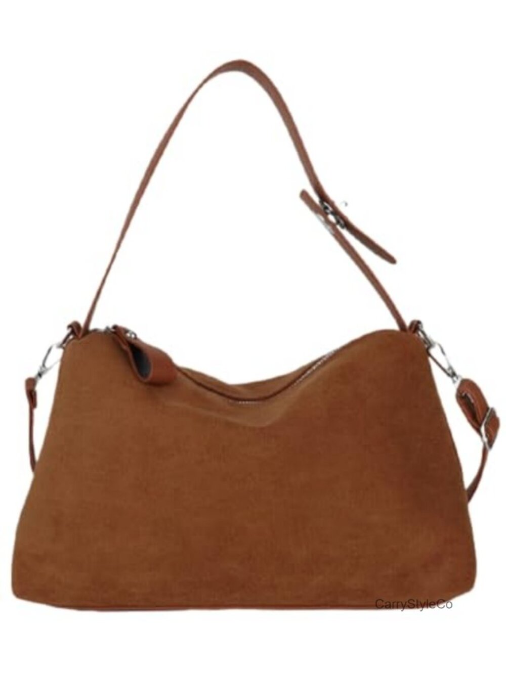 Suede Velvet Crossbody Tote Bag Vintage Shoulder Handbag Fall Winter Purse